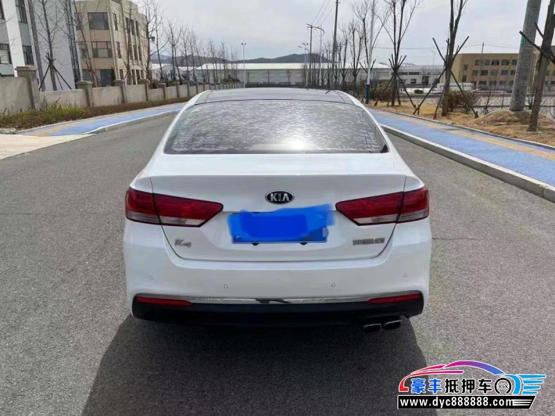 16年起亚K4轿车抵押车出售