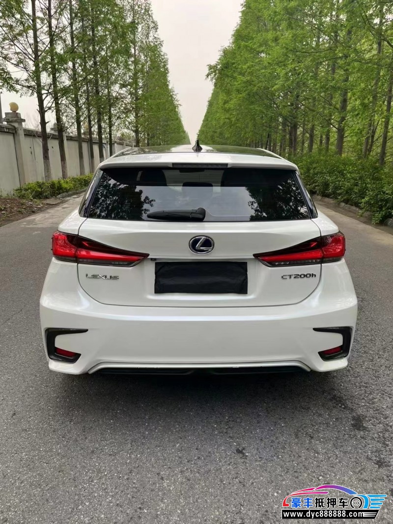19年雷克萨斯CT轿车抵押车出售