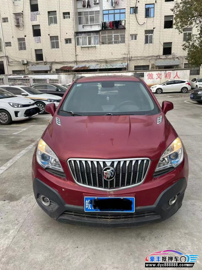 14年别克昂科拉SUV抵押车出售