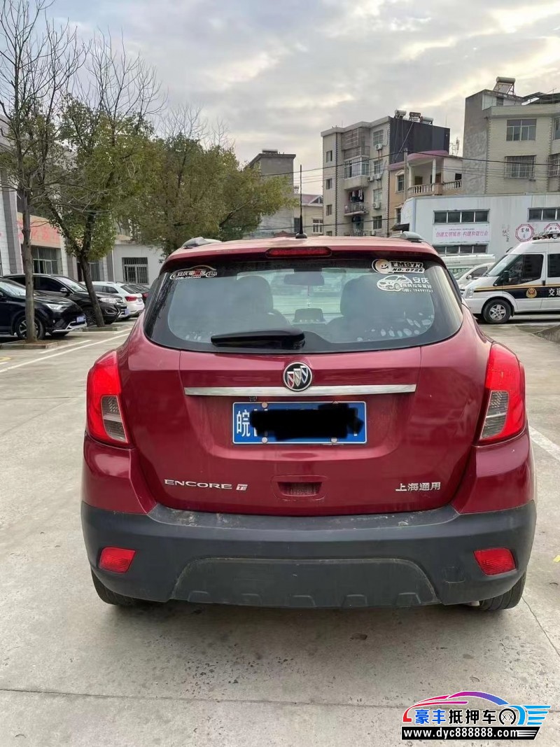 14年别克昂科拉SUV抵押车出售