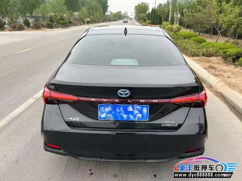 19年丰田亚洲龙轿车抵押车出售