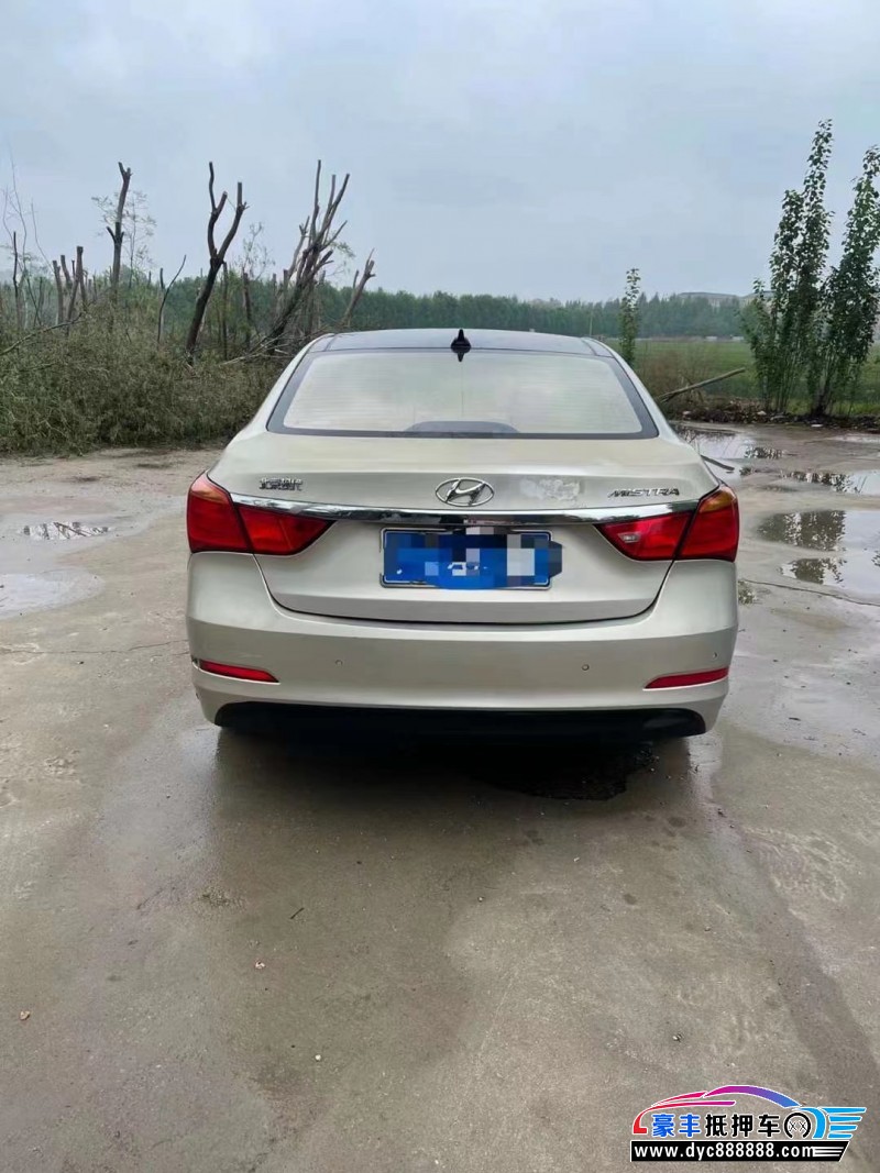 16年现代名图轿车抵押车出售