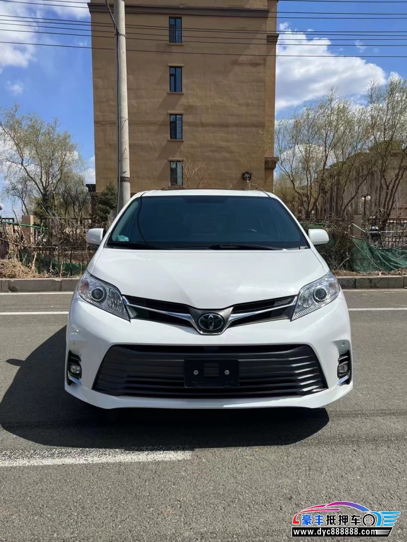 20年丰田塞纳MPV抵押车出售