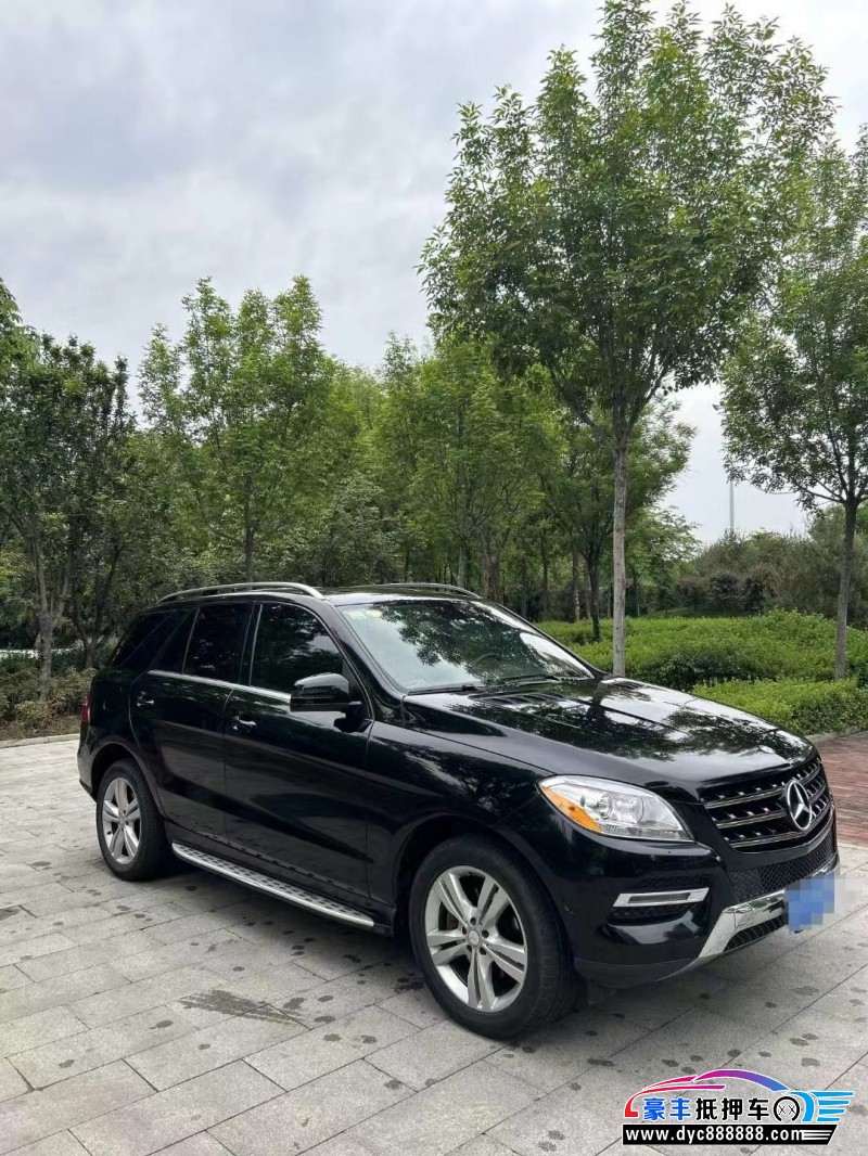 14年奔驰ML轿车抵押车出售
