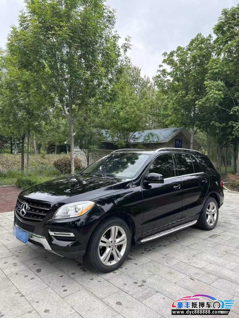 14年奔驰ML轿车抵押车出售