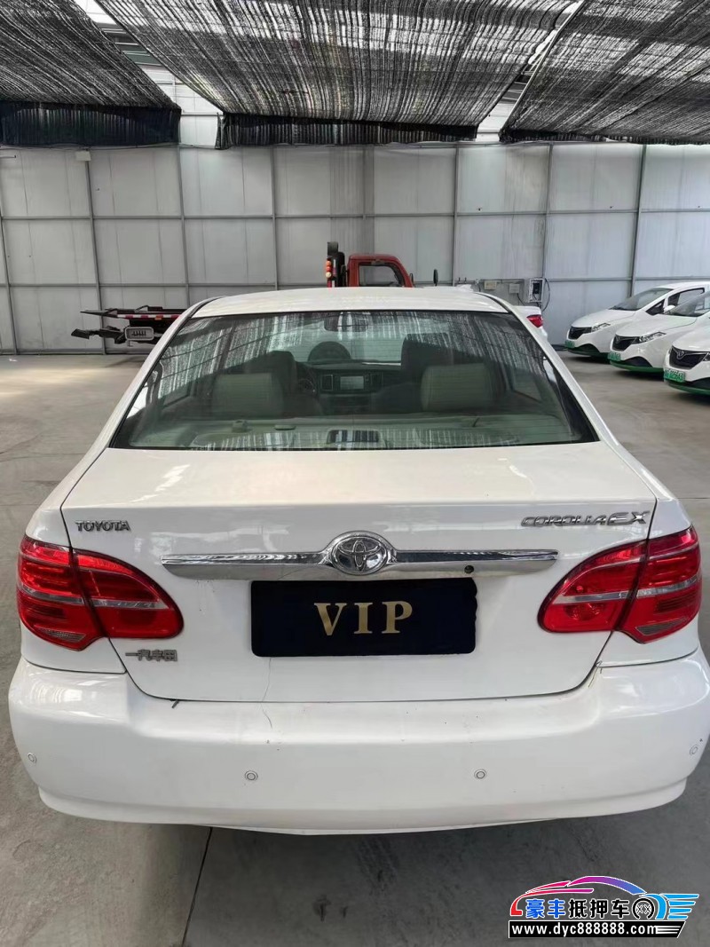 13年丰田花冠轿车抵押车出售