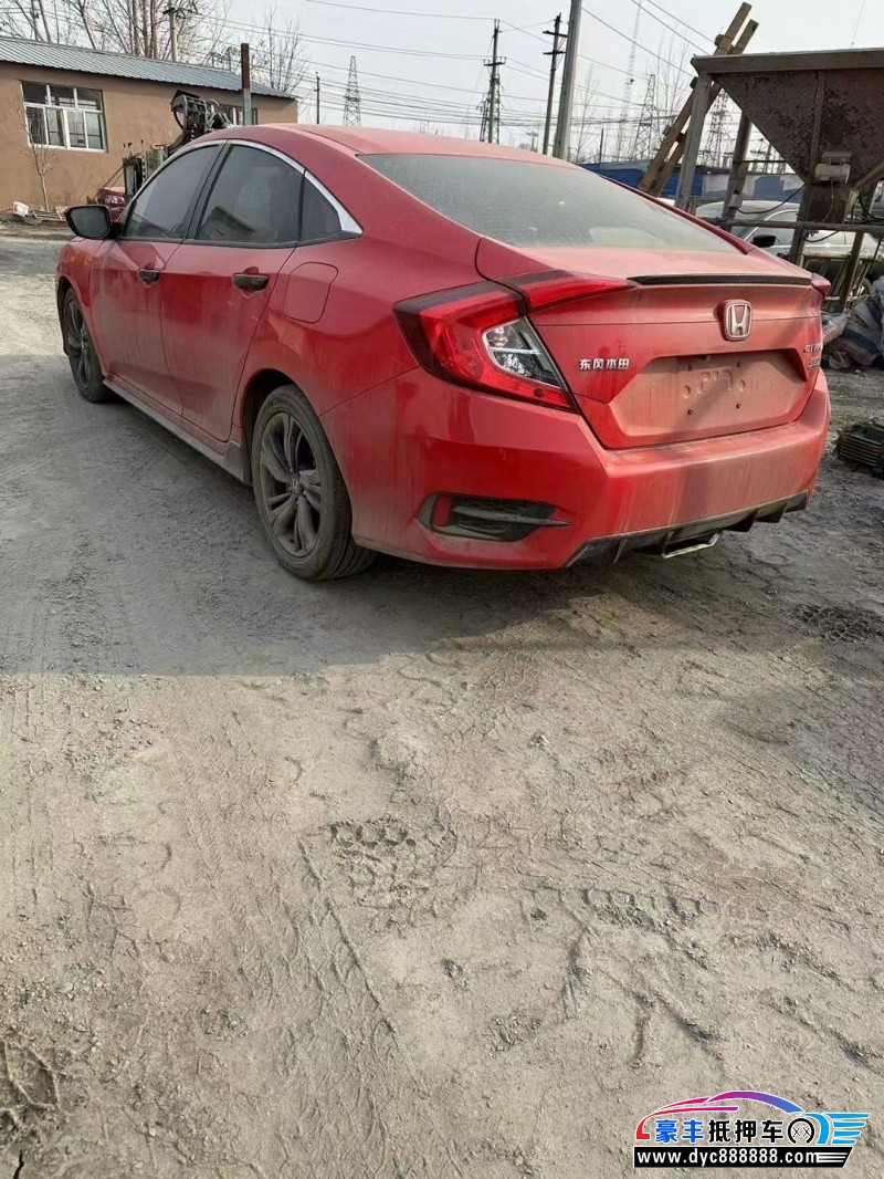 19年本田思域轿车抵押车出售