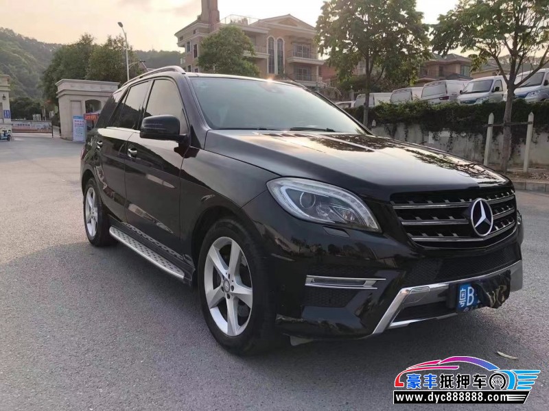 14年奔驰ML轿车抵押车出售