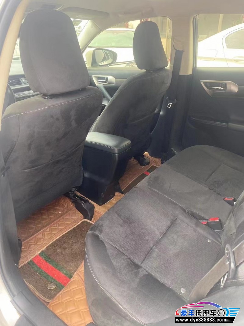 16年雷克萨斯CT轿车抵押车出售