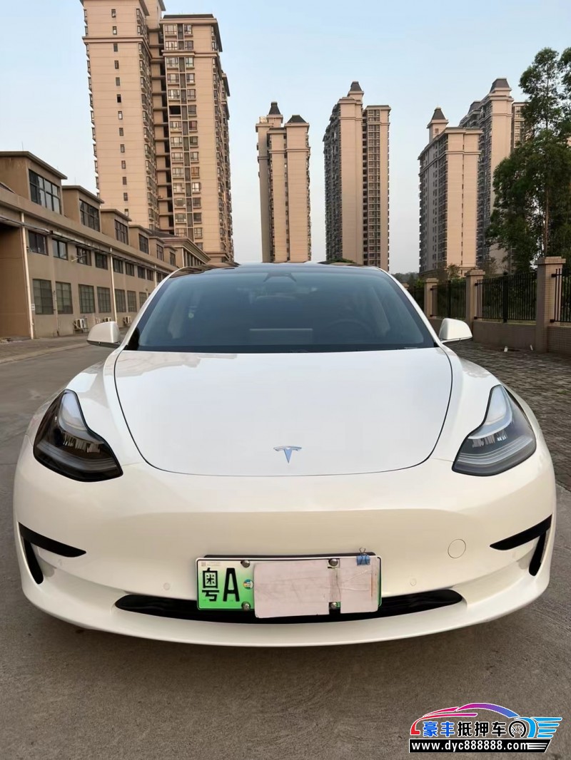 20年特斯拉MODEL 3轿车抵押车出售