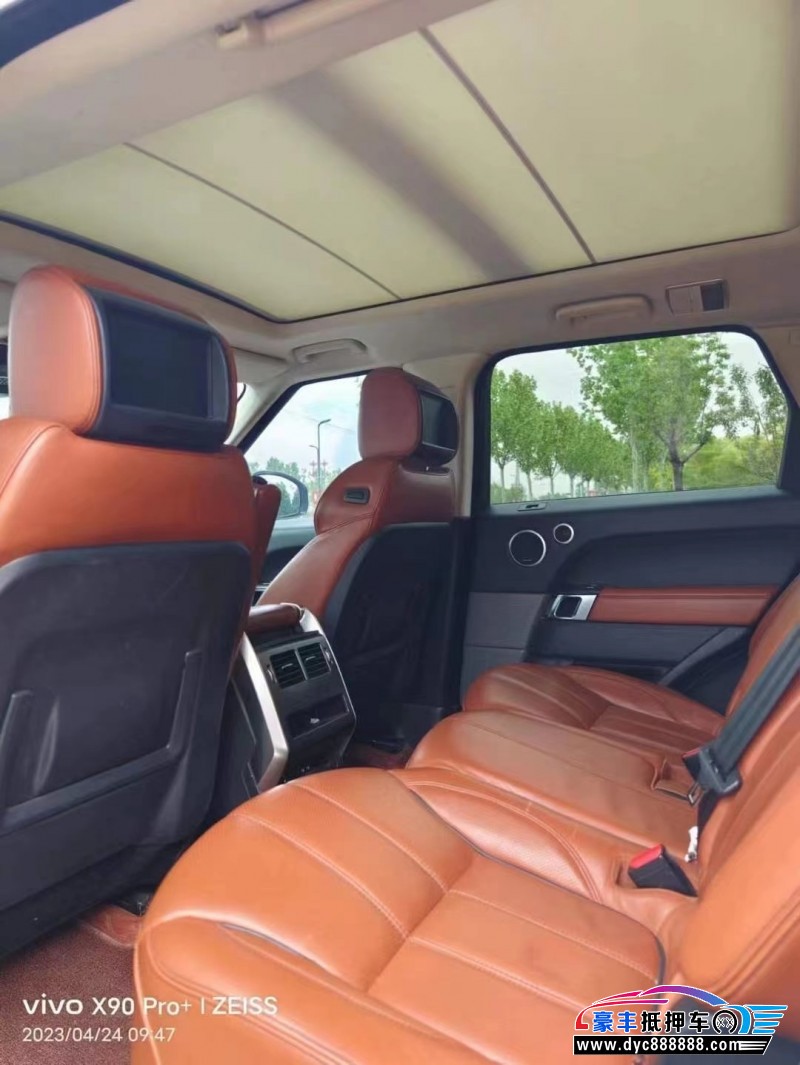 16年路虎揽胜运动SUV抵押车出售