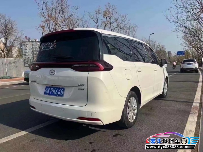 21年传祺GM6轿车抵押车出售