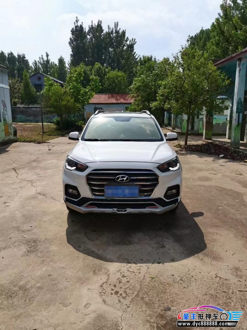 18年现代ix35SUV抵押车出售