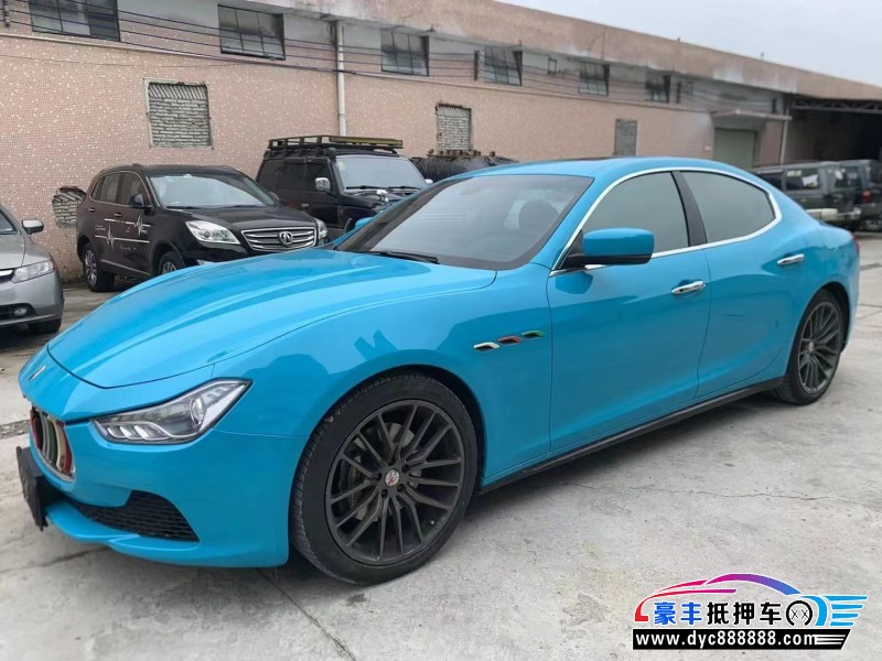 15年玛莎拉蒂Ghibli轿车抵押车出售