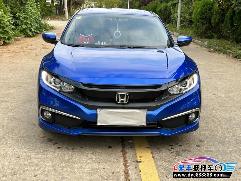 21年本田思域轿车抵押车出售