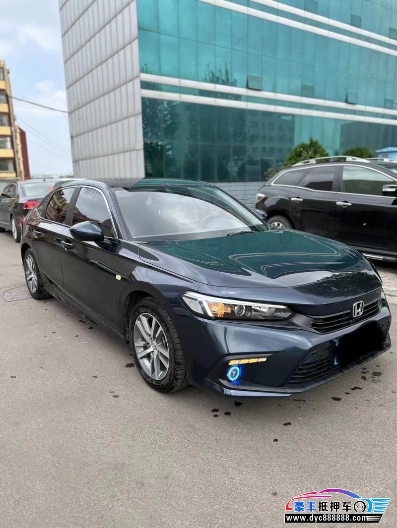 22年本田思域轿车抵押车出售