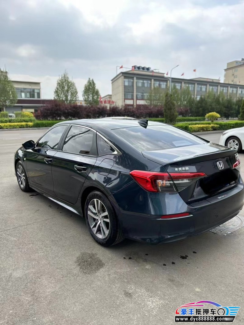 22年本田思域轿车抵押车出售