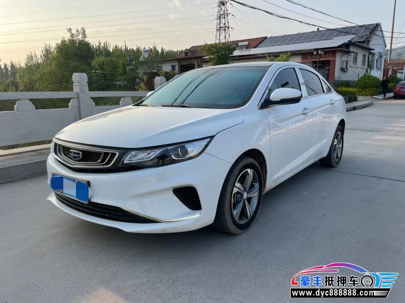 19年吉利帝豪轿车抵押车出售