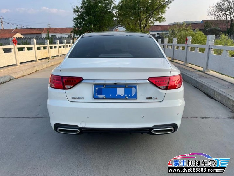 19年吉利帝豪轿车抵押车出售