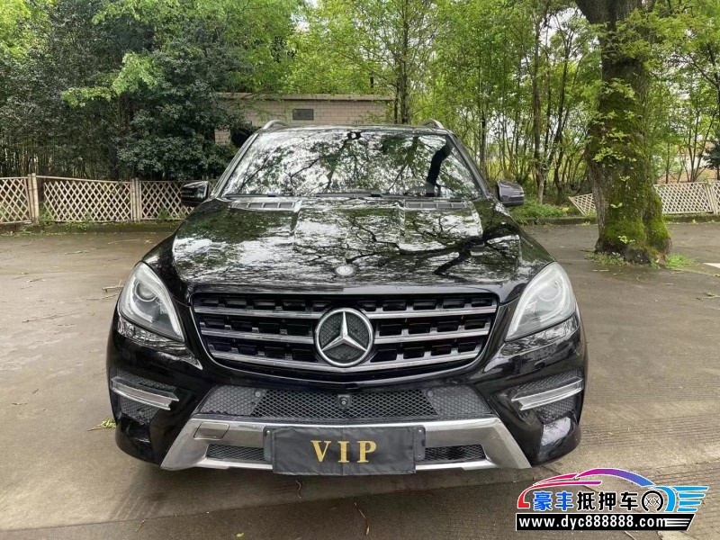 13年奔驰MLSUV抵押车出售