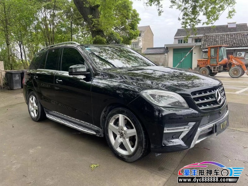 13年奔驰MLSUV抵押车出售