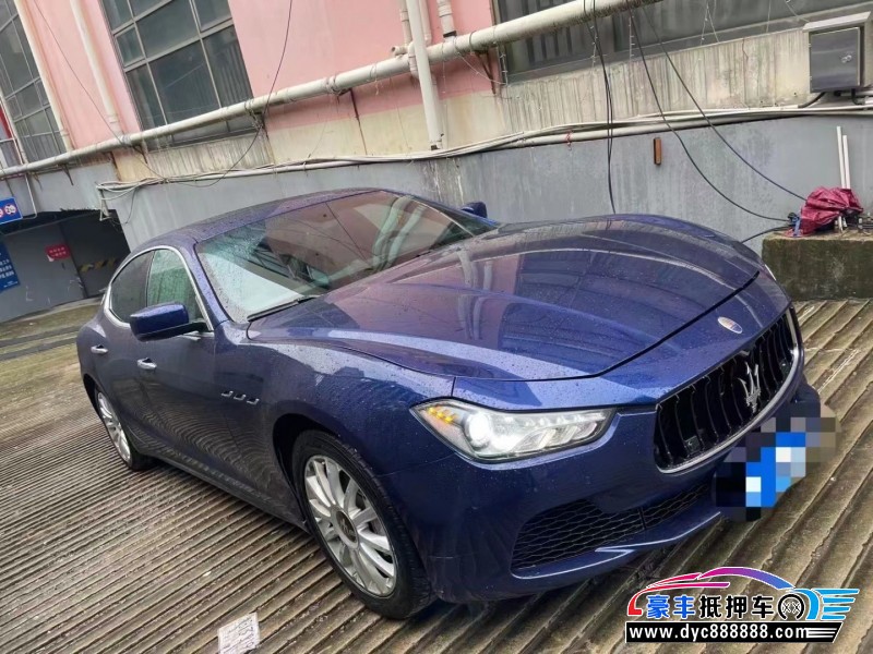 16年玛莎拉蒂Ghibli轿车抵押车出售