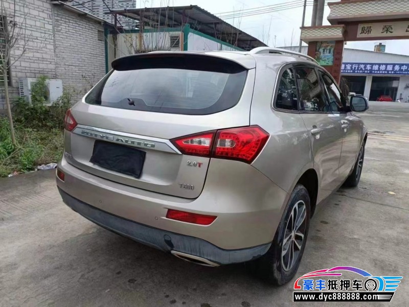 17年众泰T600SUV抵押车出售