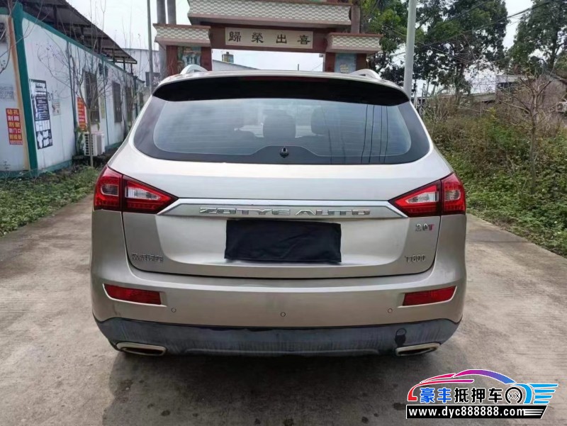 17年众泰T600SUV抵押车出售