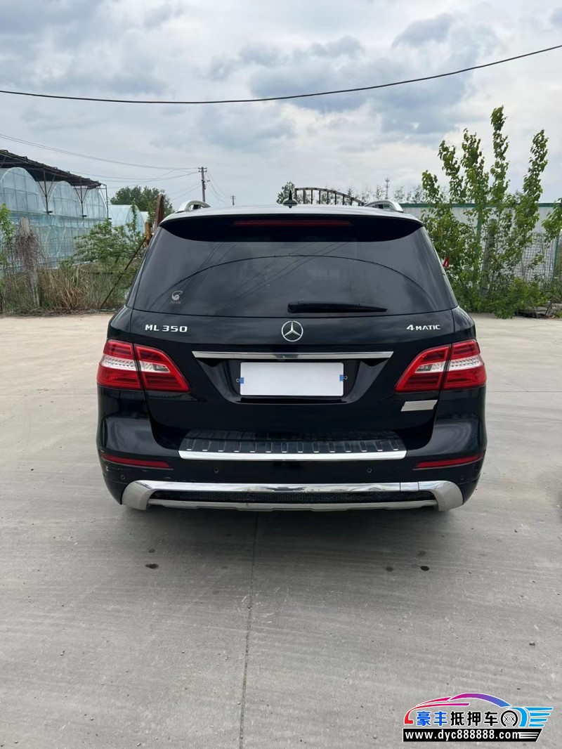 13年奔驰MLSUV抵押车出售