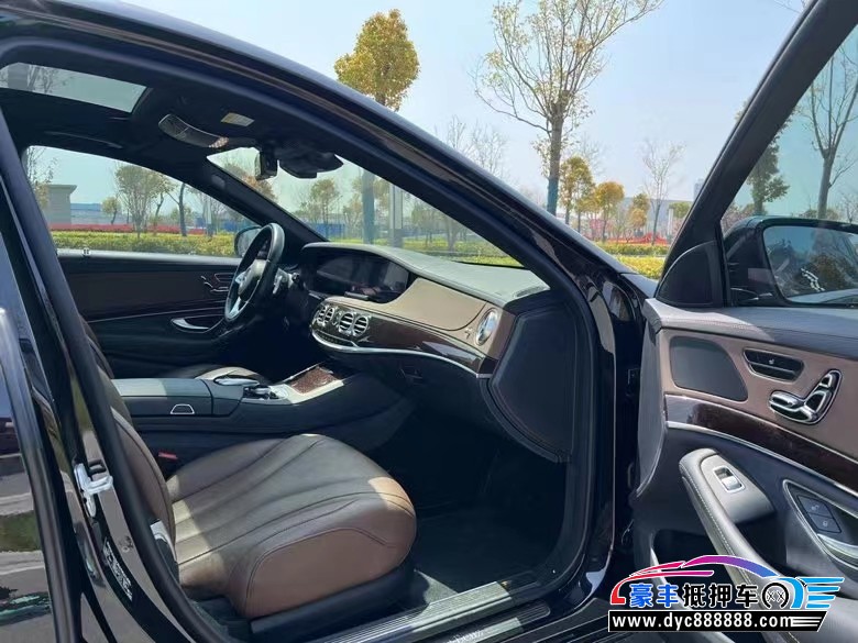 18年奔驰S轿车抵押车出售