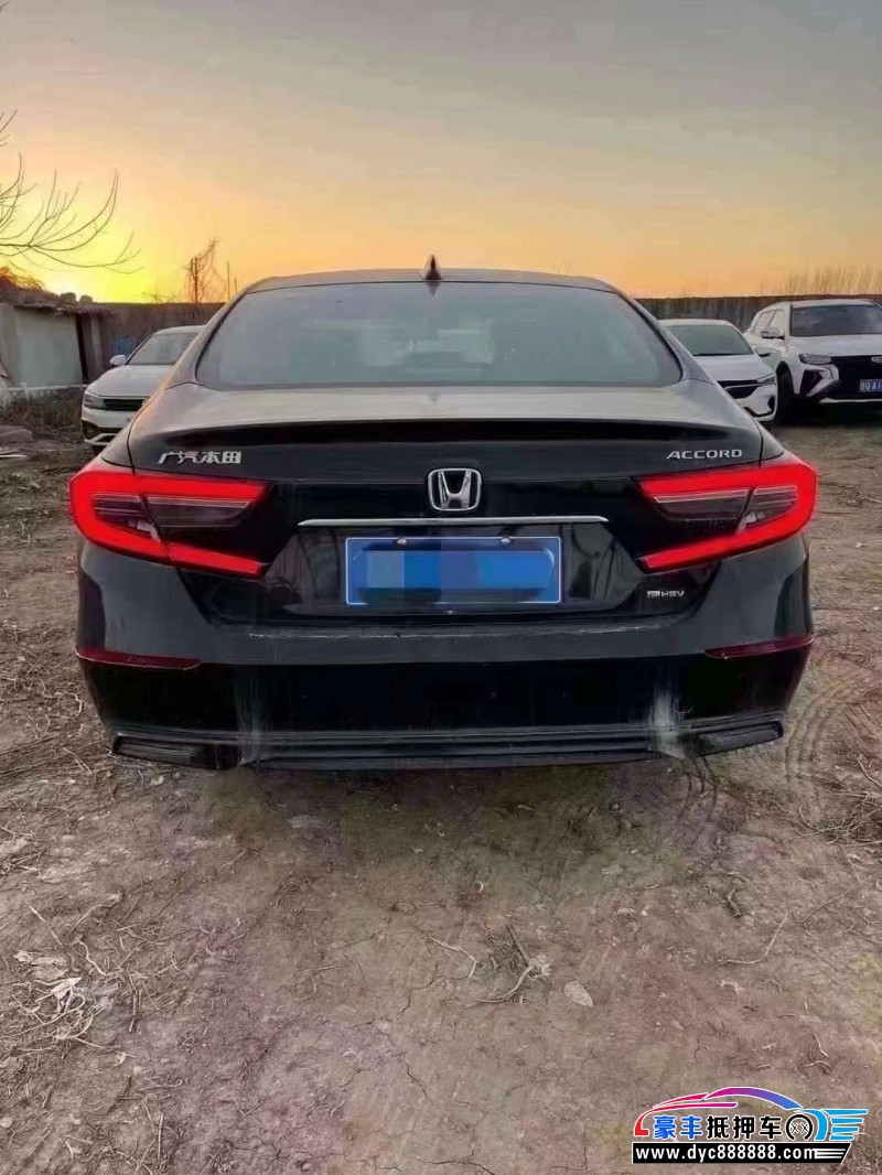 22年本田雅阁轿车抵押车出售