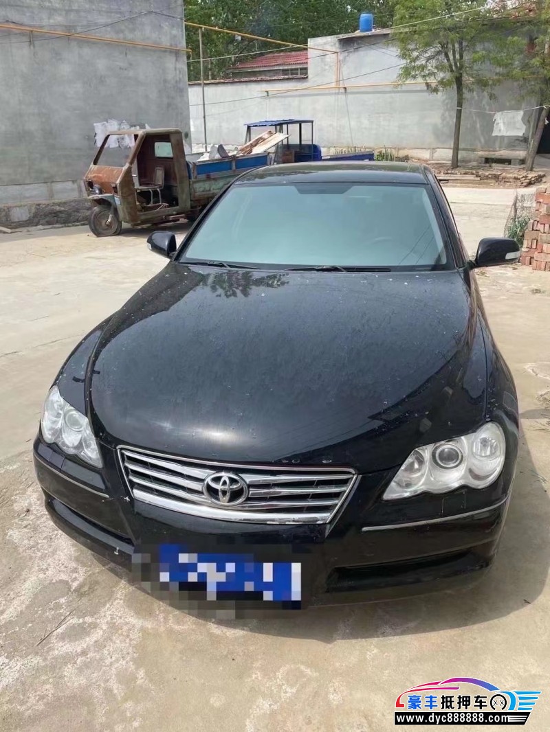 10年丰田锐志轿车抵押车出售