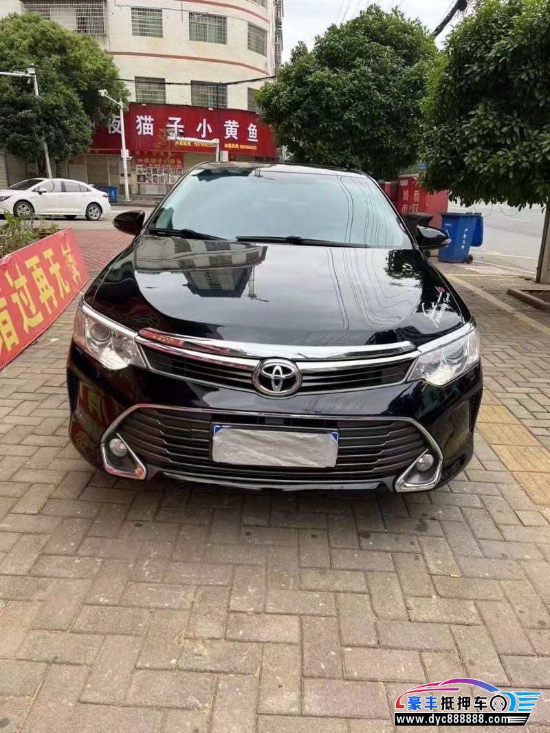 16年丰田凯美瑞轿车抵押车出售