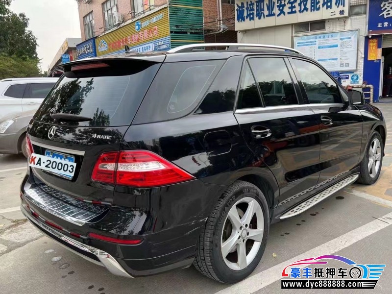 14年奔驰ML轿车抵押车出售
