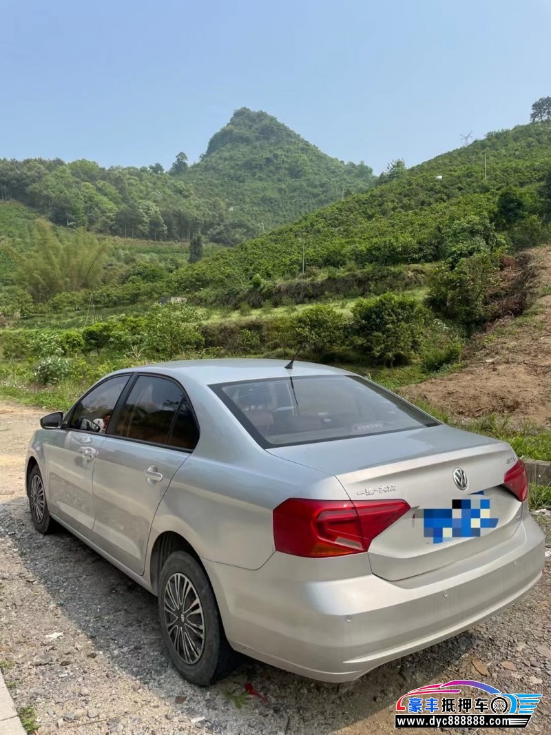 17年大众捷达轿车抵押车出售