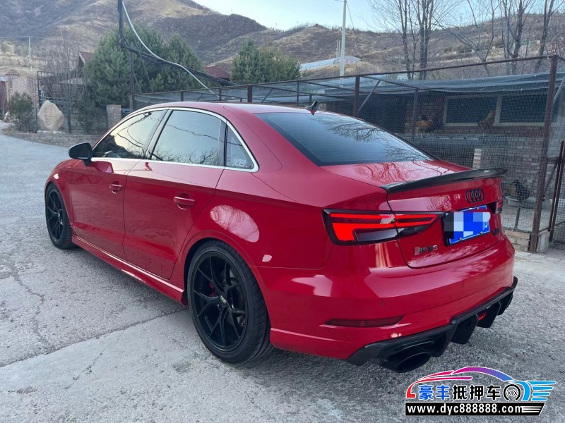 19年奥迪S3轿车抵押车出售