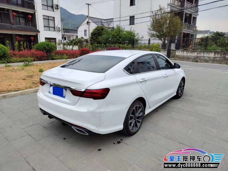 21年吉利缤瑞轿车抵押车出售