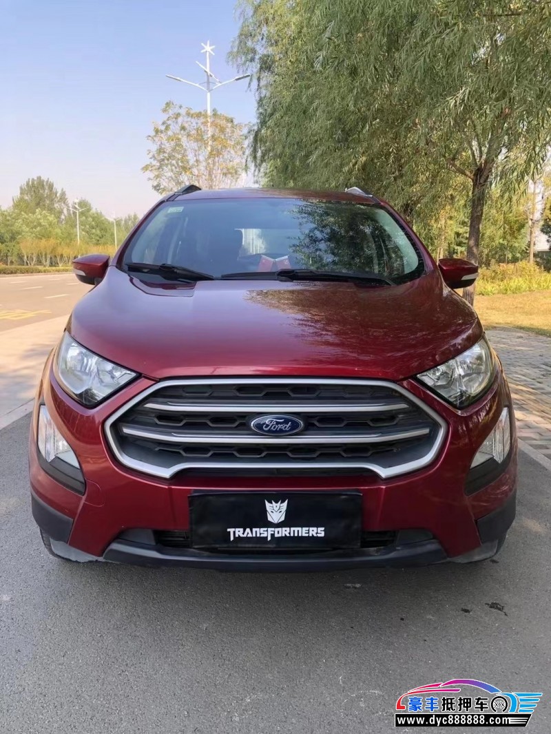 18年福特翼搏轿车抵押车出售