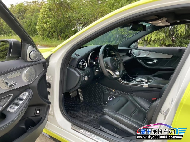 19年奔驰C级AMG轿车抵押车出售