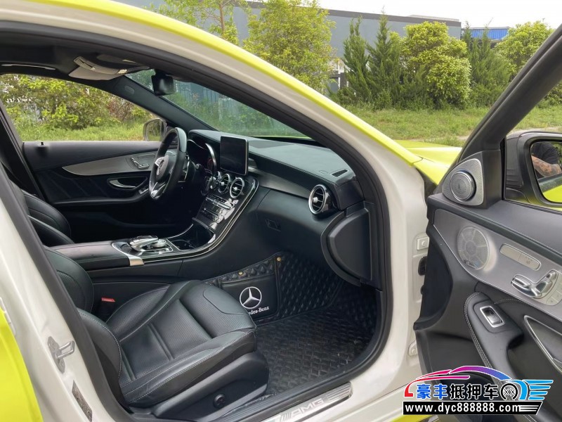 19年奔驰C级AMG轿车抵押车出售