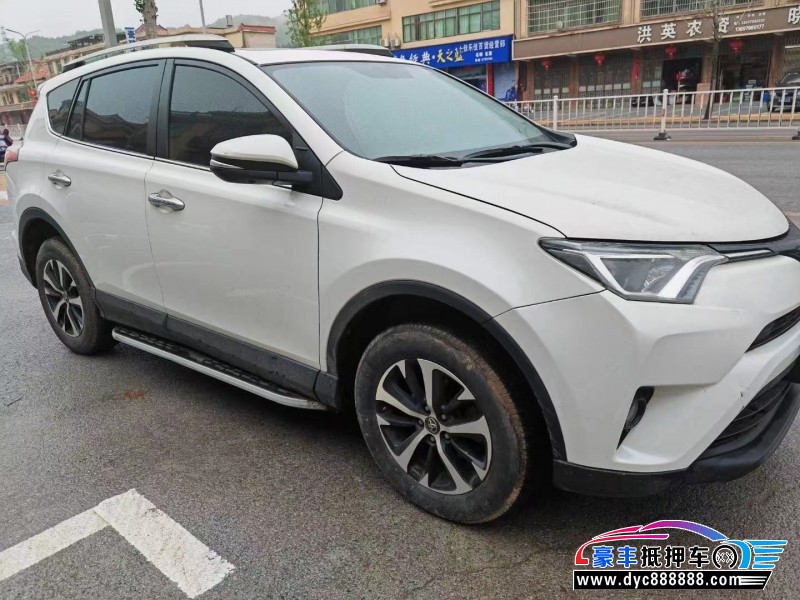 18年丰田RAV4荣放轿车抵押车出售