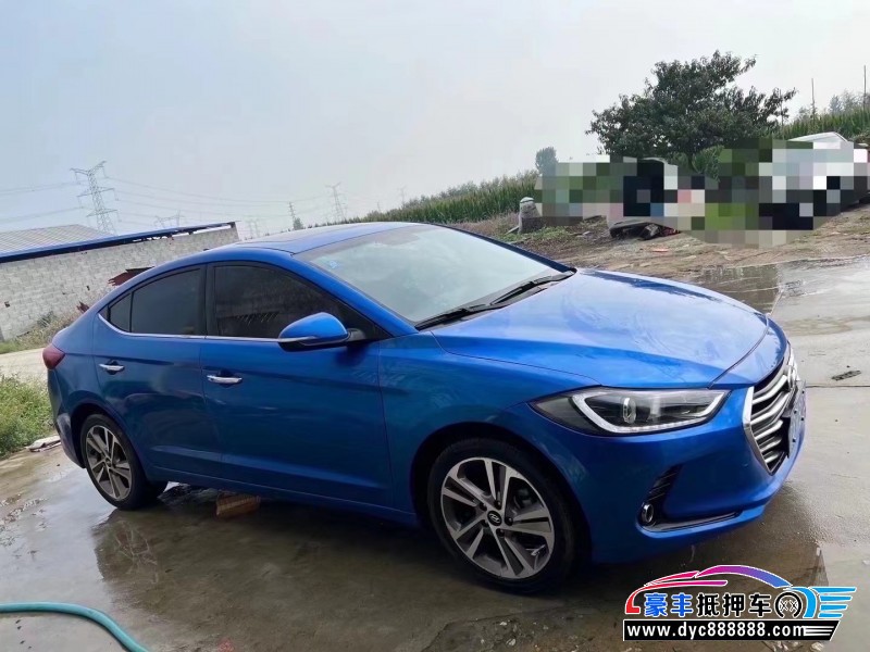 16年现代领动轿车抵押车出售