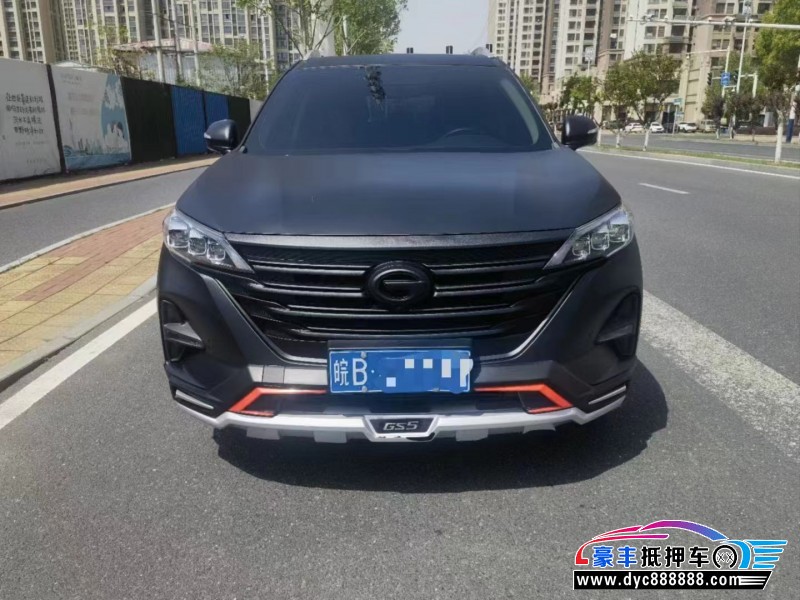20年传祺GS5轿车抵押车出售