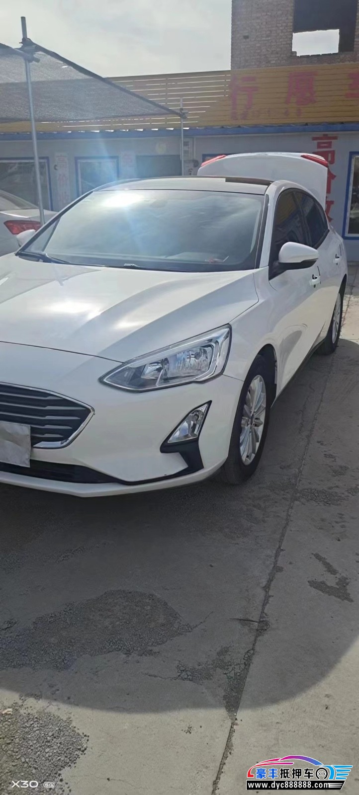 19年福特福克斯轿车抵押车出售