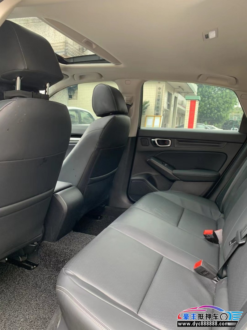 22年本田思域轿车抵押车出售