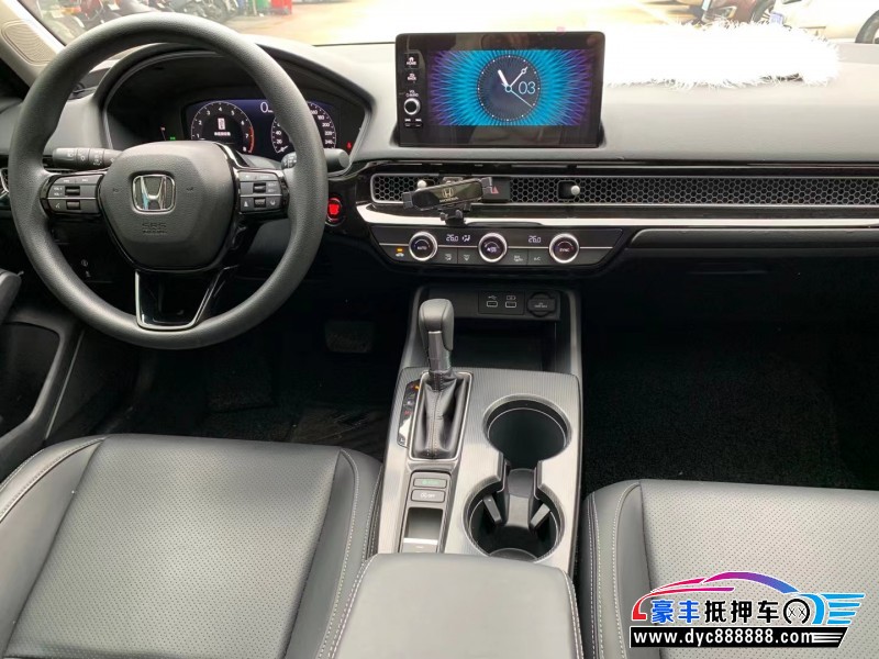 22年本田思域轿车抵押车出售