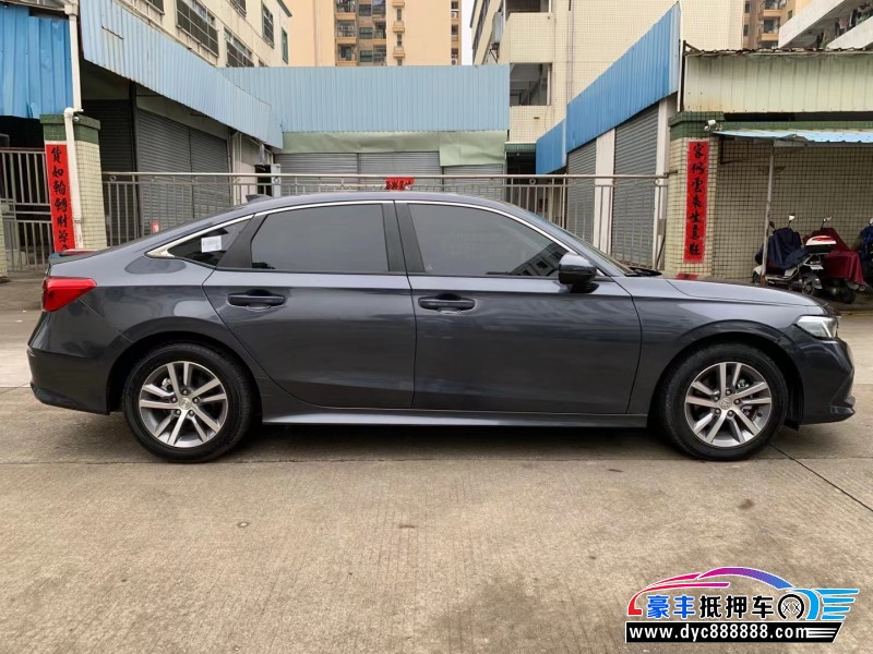 22年本田思域轿车抵押车出售