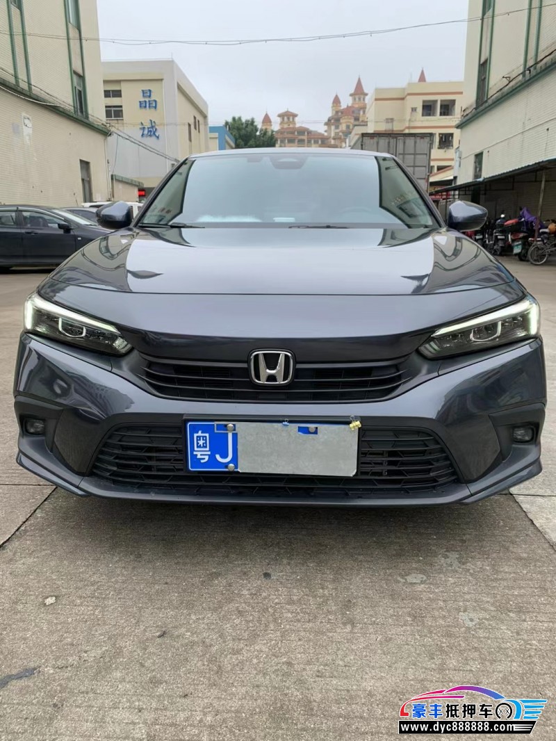 22年本田思域轿车抵押车出售