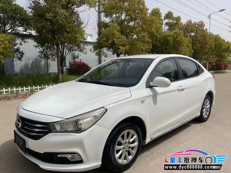 15年传祺GA3轿车抵押车出售