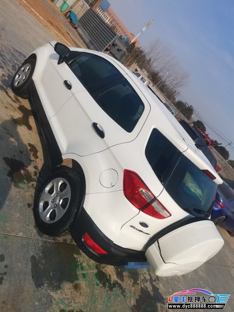 18年福特翼搏轿车抵押车出售